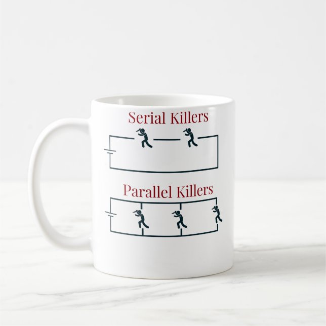 Serial Killers Coffee Mug (Left)