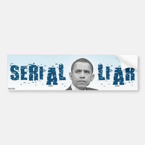 Serial Liar Bumper Sticker