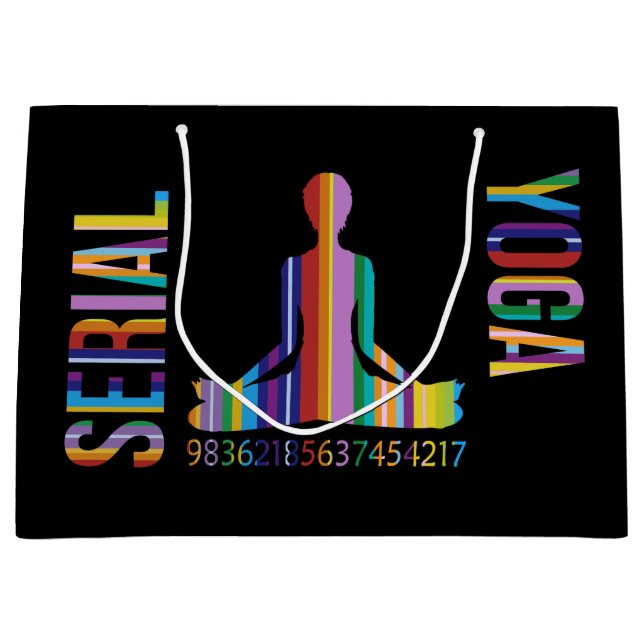 serial yoga - gift bag (Front)
