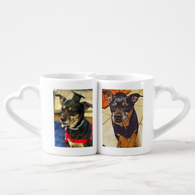 Serie The Chihuahua  Coffee Mug Set (Back Nesting)