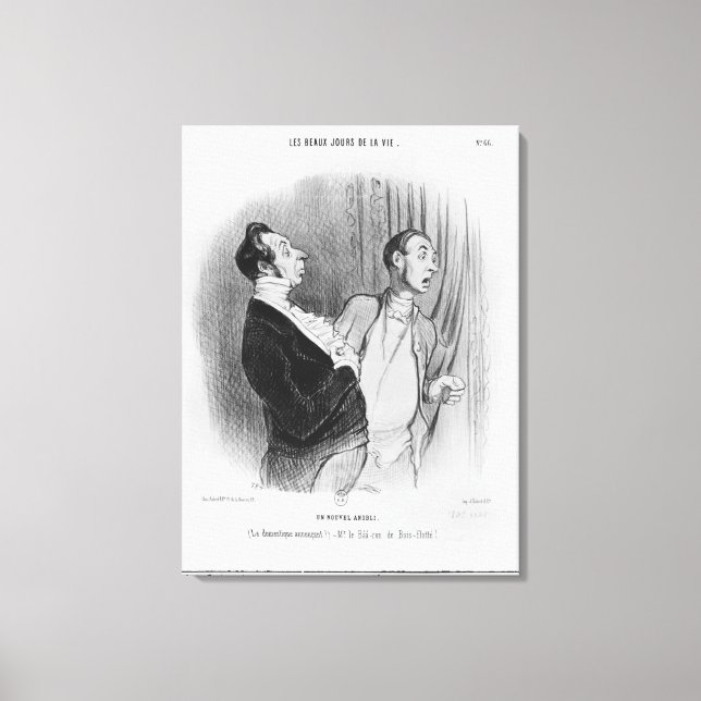 Series 'Les beaux jours de la vie', A new Canvas Print (Front)