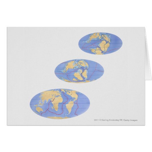 Series of Illustrations of Earth Cards (Front Horizontal)