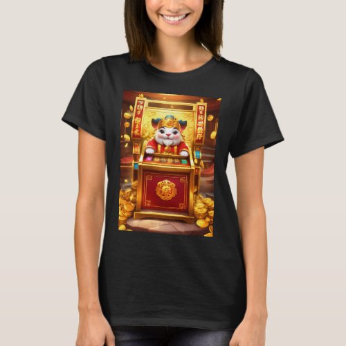 series of whimsical obstacles and toys are scatter T_Shirt