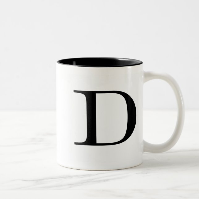Serif D mug (Right)