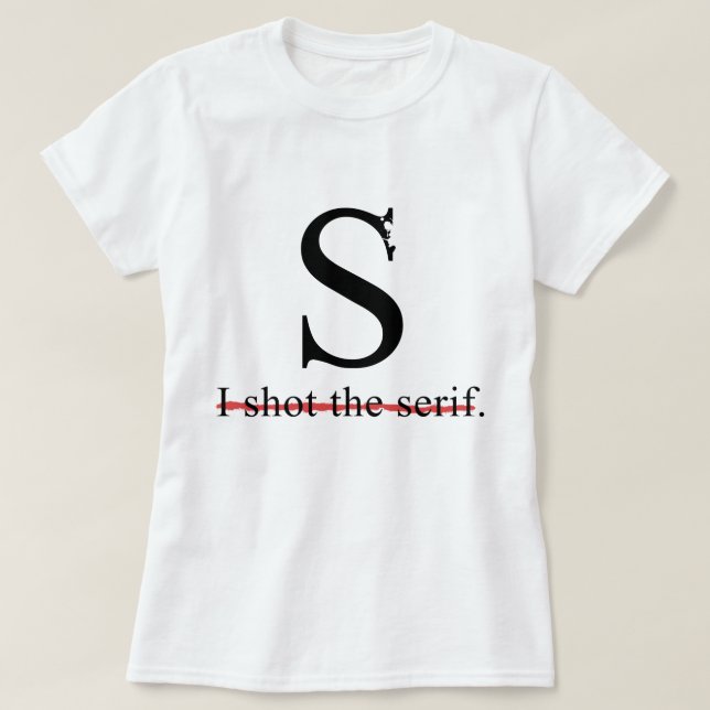Serif T-Shirt (Design Front)