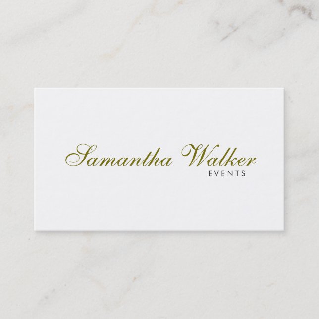 Serif Type 2 Business Card (Front)