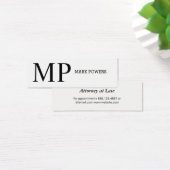 Serif Type Monogram (Desk)