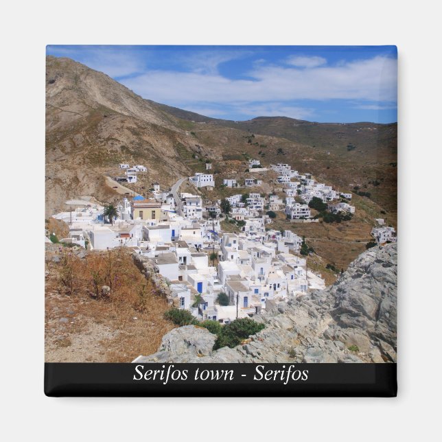 Serifos town – Serifos Magnet (Front)