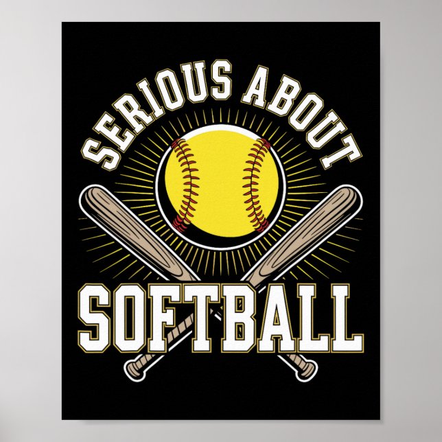 Serious About Softll Funny Softll Player  Poster (Front)