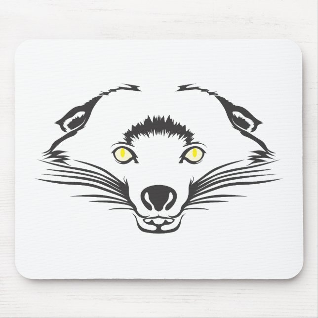 Serious Bearcat Mouse Pad (Front)