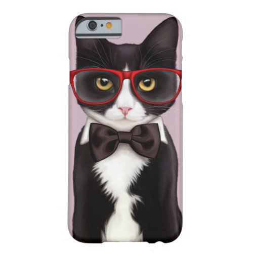 Serious Cat Barely There iPhone 6 Case