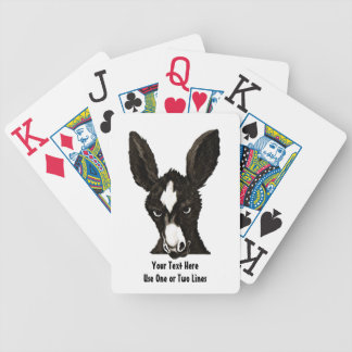 Donkey Playing Cards | Zazzle