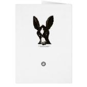 Serious Donkey-Write Your Own Witty Text Cards (Back)