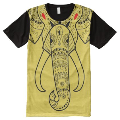 Serious Elephant One - All-Over Printed T-Shirt