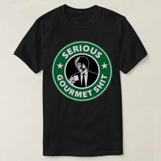 Serious Gourmet Tote T-Shirt (Design Front)