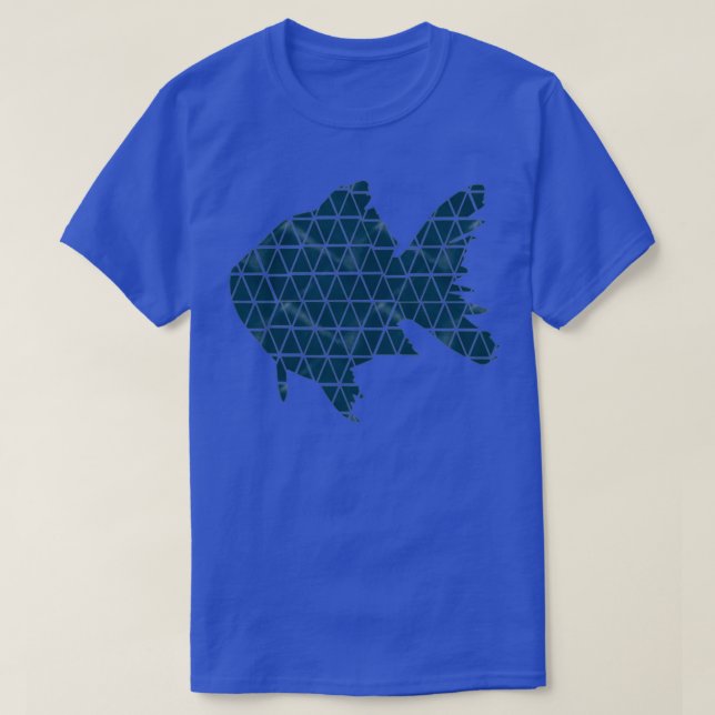 Serious Green FIsh T-Shirt (Design Front)