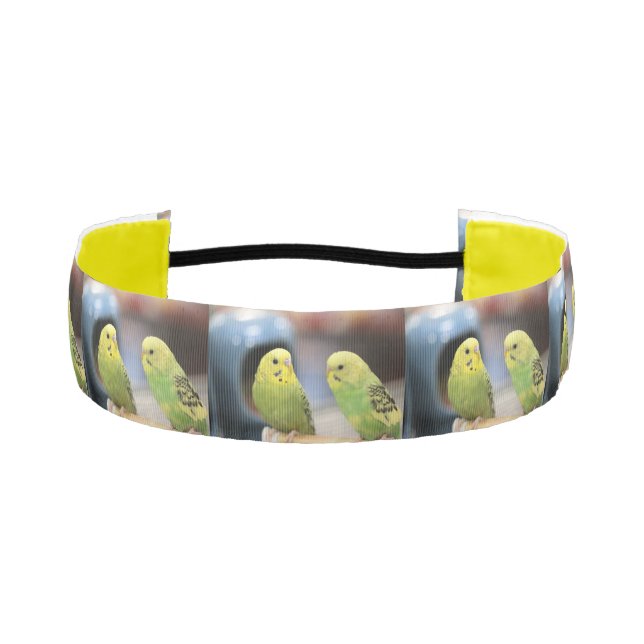 Serious Keets  Satin Ribbon Athletic Headband (Front)