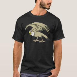 Serious Peregrine Falcon Bird T-Shirt
