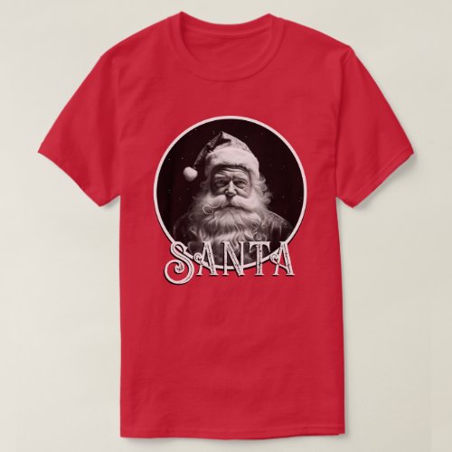 Serious Santa Funny Christmas T_Shirt