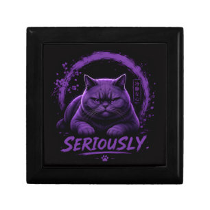 Seriously Cat Gift Box