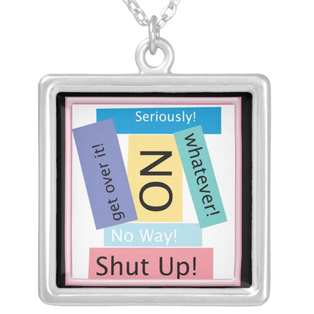 Seriously Necklace (Front)