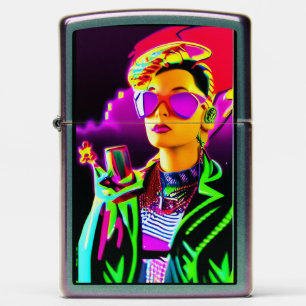 Seriously Saturated Zippo Lighter