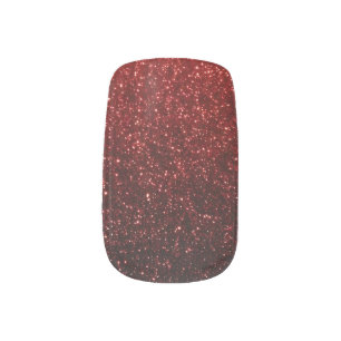 Seriously Scarlet minx nail art