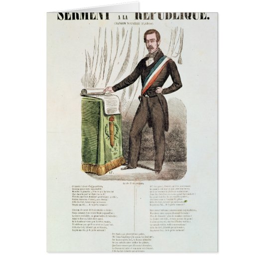 Serment a la Republique', Cards (Front)