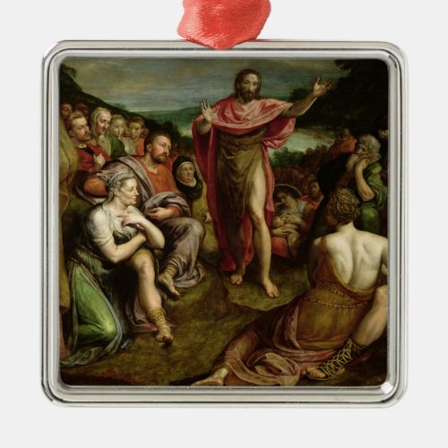 Sermon of St John the Baptist Metal Ornament