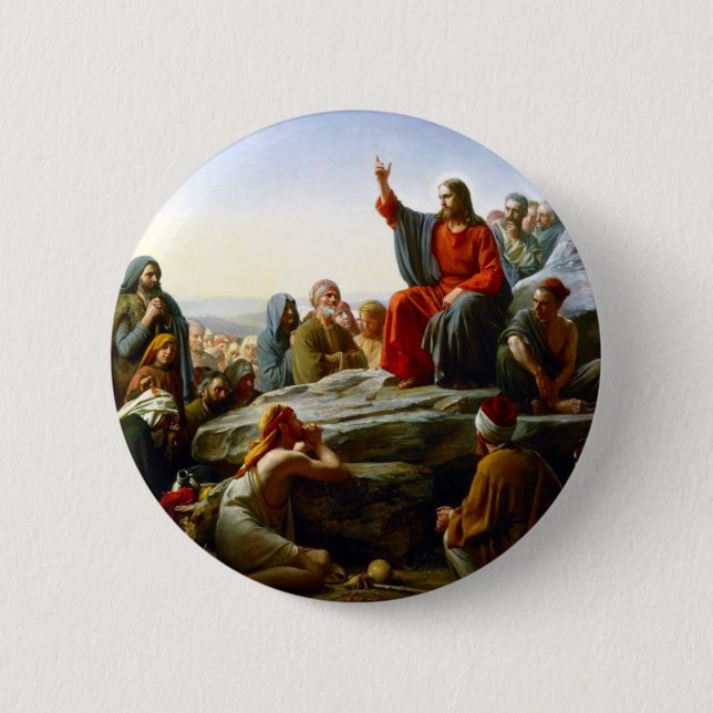 Sermon on the Mount Button (Front)