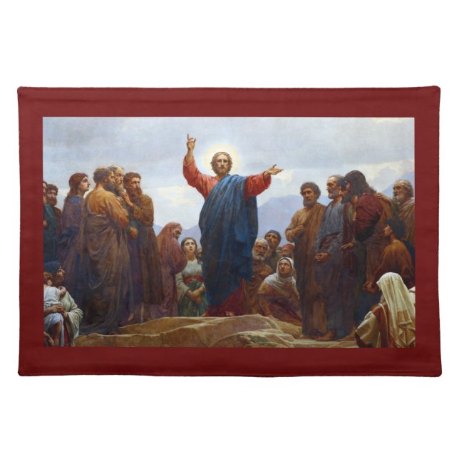Sermon on the Mount Placemat (Front)