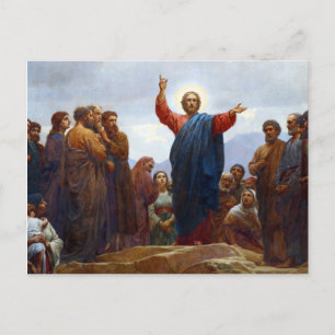Sermon on the Mount Postcard