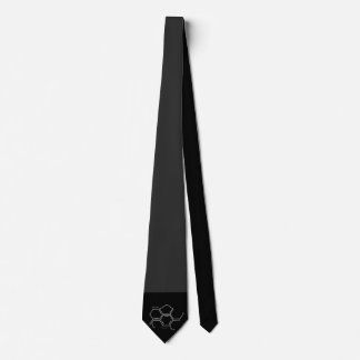 serotonin and dopamine t-shirt neck tie