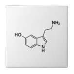 serotonin chemical formula science symbol elements ceramic tile<br><div class="desc">serotonin chemical formula science symbol elements hormone excitement medicine happy</div>