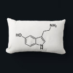 serotonin chemical formula science symbol elements lumbar pillow<br><div class="desc">serotonin chemical formula science symbol elements hormone excitement medicine happy</div>
