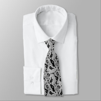 Serotonin in Space on Greys Neck Tie