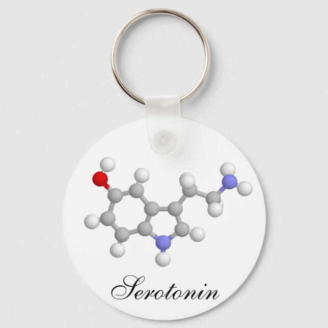 Serotonin Keychain (Front)