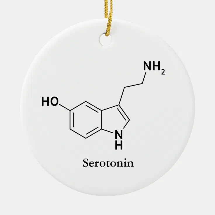 serotonin molecule structure