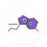 Serotonin Neurotransmitter Classic Round Sticker
