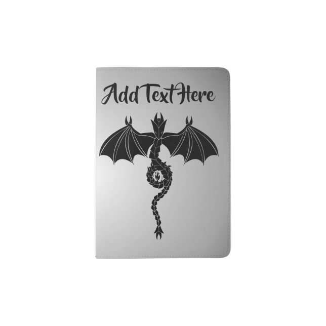 Serpent Dragon Passport Holder (Front)