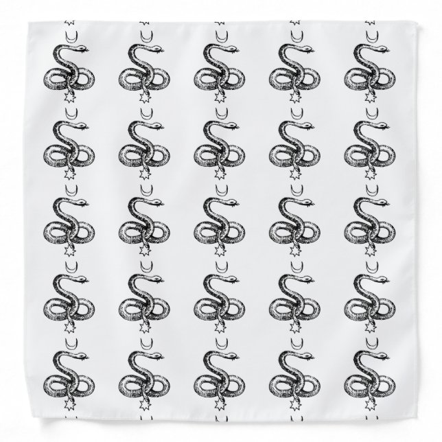Serpent  - Pagan Symbols Bandana (Front)