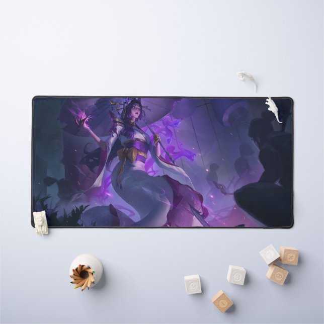 Serpent’s Embrace Gaming Desk Mat | Assassin fans (Kids Table)