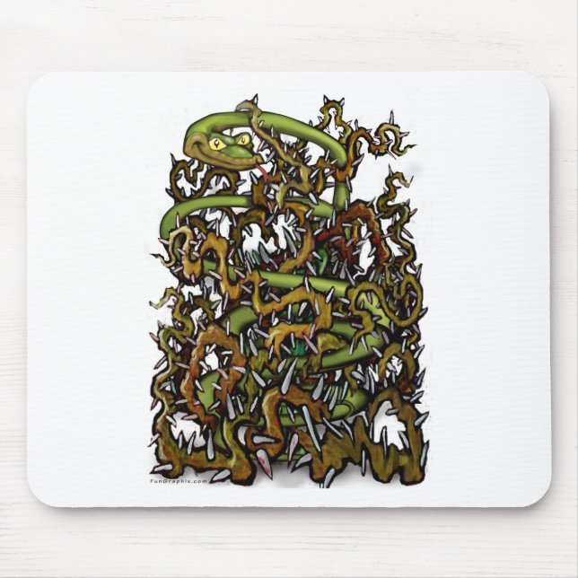Serpent Thorns Mouse Pad (Front)