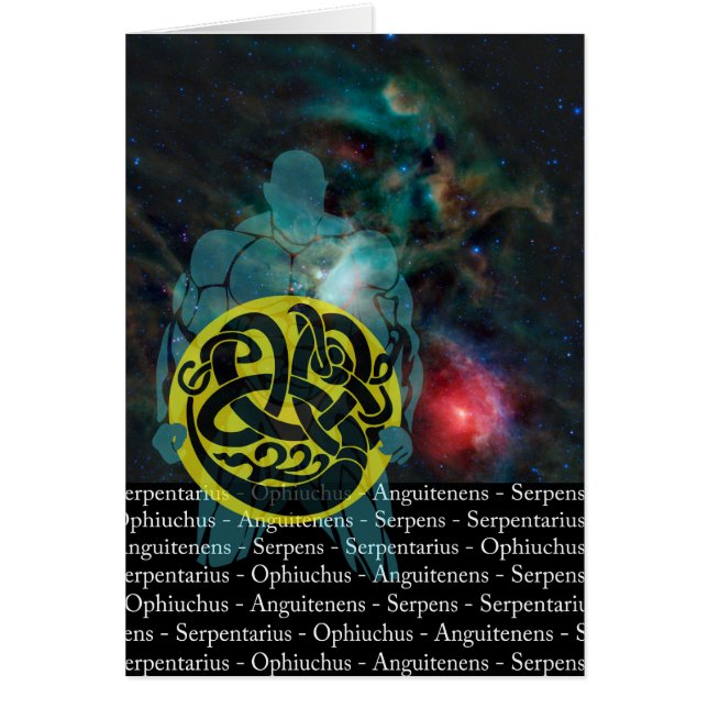Serpentarius, Ophiuchus, Serpent Bearer Cards (Front)