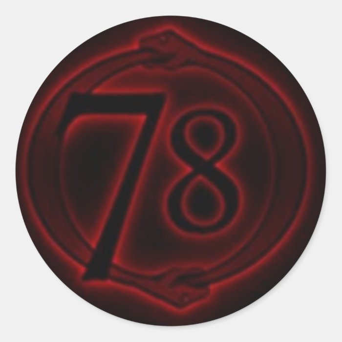 SERPENTINE 78 LOGO STICKER