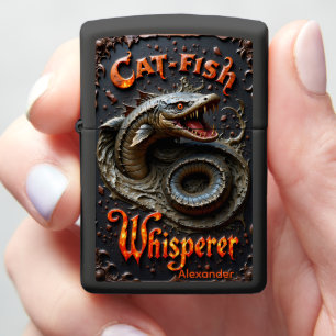 Serpentine Catfish Personalized Mud Monster Zippo Lighter