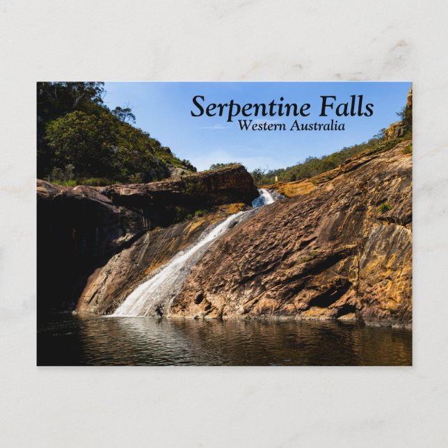 Serpentine Falls, Australia Postcard (Front)