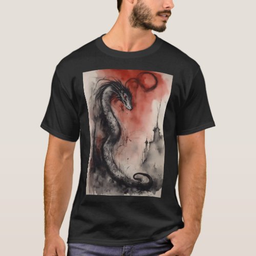 Serpentine Majesty Unleash the Dragon T_Shirt