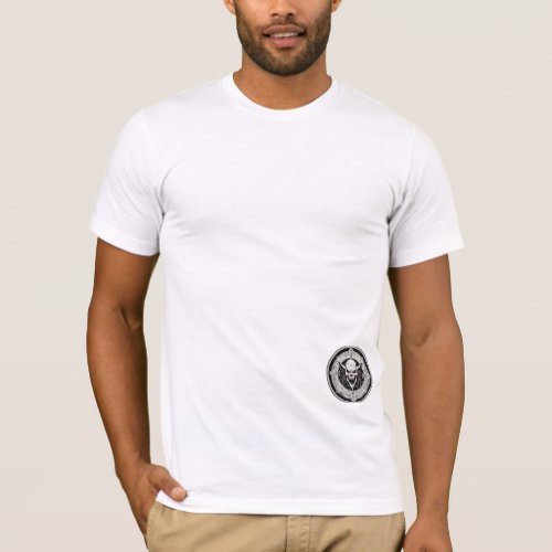 Serpentine Steel Snake and Dagger Enigma T_Shirt