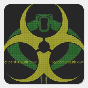 Serpentor's Lair Toxic Cobra Sticker Sheet